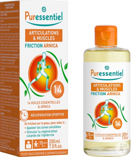 Puressentiel Frecție Pentru Articulații Și Mușchi Cu Arnica Flacon 200ml