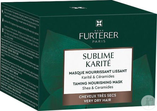 René Furterer Sublime Karité Mască Nutritie Si Netezire Cu Shea & Ceramide Păr Foarte Uscat 200ml