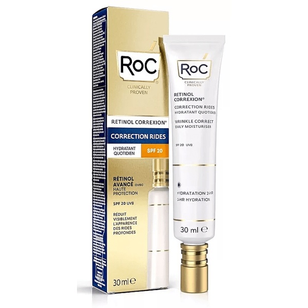 RoC Retinol Correxion Cremă Hidratantă Corectoare De Riduri SPF20 30ml