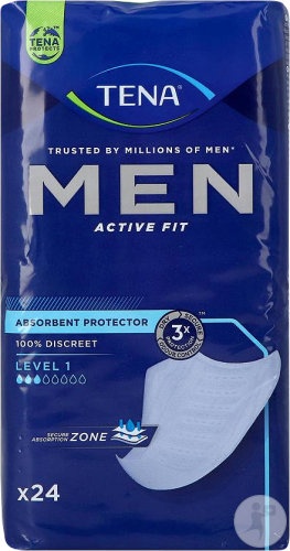 Tena Men Active Fit Absorbante Incontinență Light Nivel 1 24 Bucăți