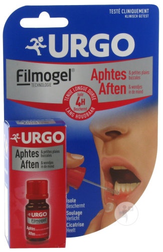 Urgo Afte și Microrăni Buccale Aromă fructată, Flacon 6 ml