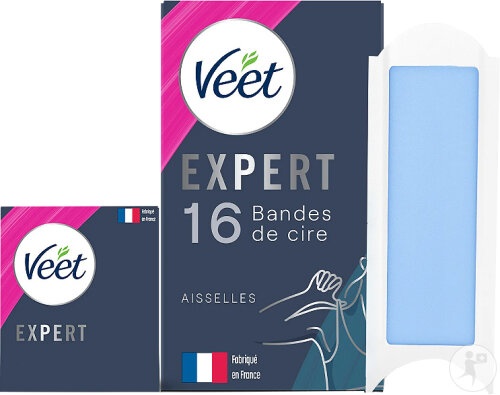Veet Expert Benzi Ceară Rece Subraț 16buc
