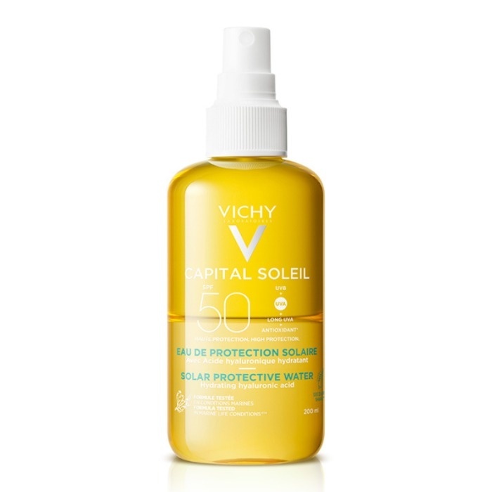 Vichy Capital Soleil Apă Protecție Solară SPF50 Hidratantă 200ml
