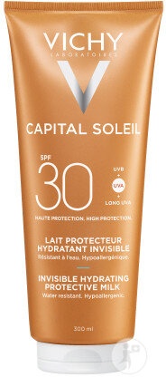 Vichy Capital Soleil Lapte Protector Hidratant Invizibil Spf30 Corp Si Fata 300ml