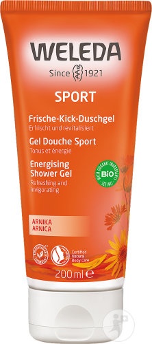 Weleda Gel De Duș Sport Cu Arnica Tub 200ml