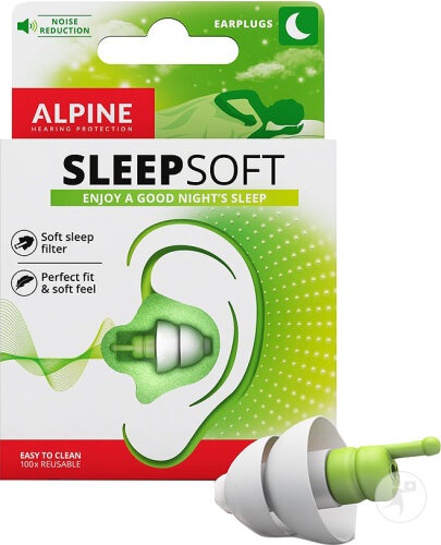 Alpine Sleepsoft Dopuri Pentru Urechi 1 Pereche