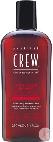 American Crew Șampon Anti-Cădere Pentru Bărbați Păr Subțire 250ml