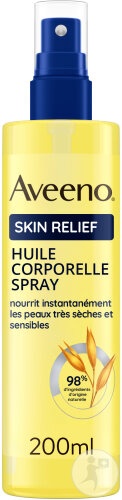 Aveeno Skin Relief Ulei De Corp Spray Pentru Piele Foarte Uscată Și Sensibilă 200ml