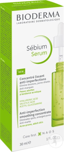 Ser anti-imperfectiuni pentru fata Sebium, 30 ml, Bioderma - imagine 2