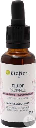 Bioflore Fluid Iluminator Îmbogățit Cu Coenzima Q10 Și Opuntia 30ml