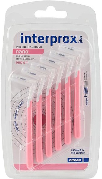 Dentaid Interprox Plus Periuta Interdentara Nano 6 Bucăți