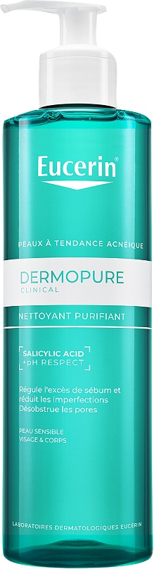 Eucerin DermoPure Clinical Gel De Curățare Purifiant 400 ml