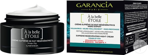 Garancia À La Belle Étoile Cremă Supremă De Noapte Regeneratoare Meno Expert Pentru Față Și Gât 40ml