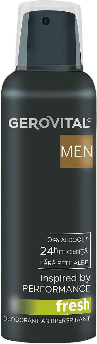 Gerovital Men Deodorant Antiperspirant Fresh 150ml
