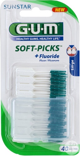 Gum Soft-picks Original Betisoare Interdentare Mari 50 De Bucăți