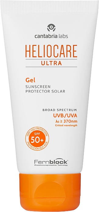 Heliocare Ultra Gel SPF50+ Protecție Solară Față Non-Grasă Tub 50ml