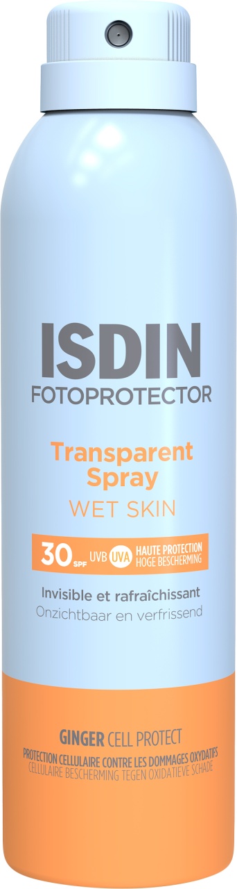 Isdin Fotoprotector Spray Transparent SPF30 Wet Skin 250ml
