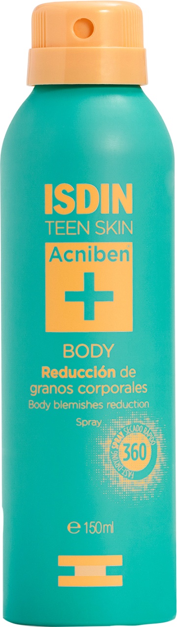 Isdin Teen Skin Acniben Reducerea Acneei Corporale Spray 150ml