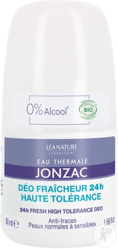 Jonzac Apă Termală Rehydrate Deodorant Prospețime 24h Bio Roll-On Flacon 50ml