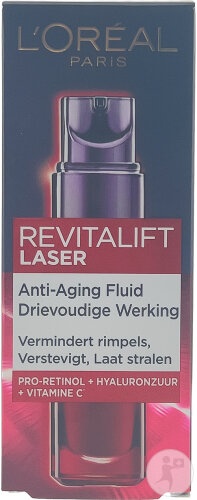 L'Oréal Paris Revitalift Laser Anti-Îmbătrânire Cu Efect Fluid Pentru O Piele Ca Nouă 30ml