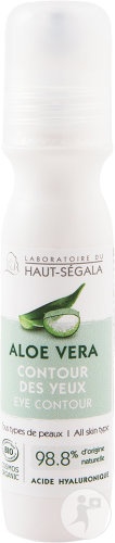 Laboratoire Du Haut-Ségala Aloe Vera Roll-On Pentru Contur Ochi Bio Toate Tipurile De Piele 15ml