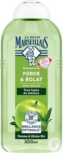 Le Petit Marseillais Șampon Putere Strălucire Măr Măslin Bio Flacon 300ml