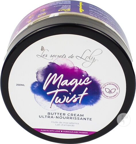 Les Secrets de Loly Magic Twist Crema Unt Ultra Nutritiva Păr Uscat, Creț Si Cârlionțat 250ml