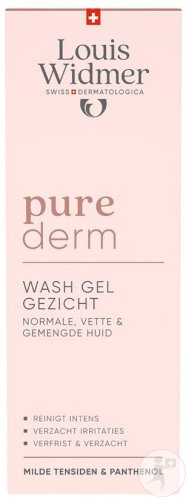 Louis Widmer Purederm Gel De Curățare Facială Tub 125ml