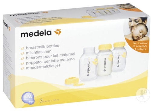 Medela Biberon Pentru Lapte Maternal Set De 3x150ml
