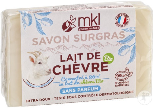 MKL Green Nature Săpun Ultra Hrănitor Cu Lapte De Capră Bio Fără Parfum 100g