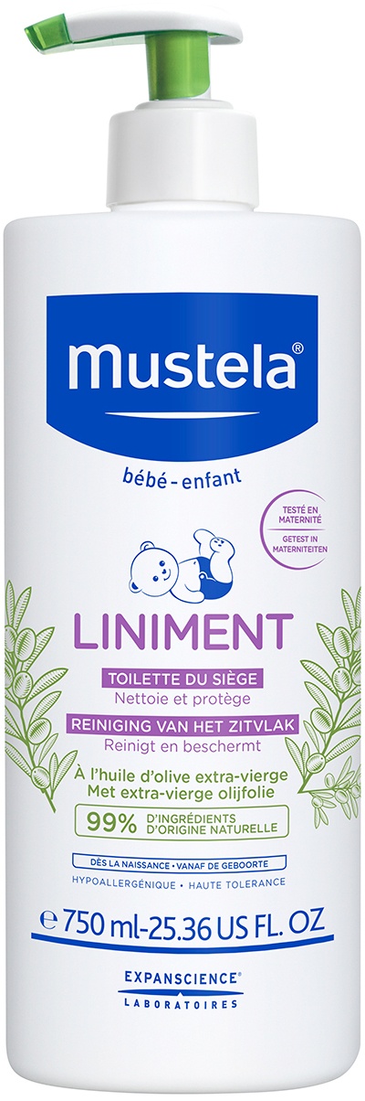 Mustela Bébé-Enfant Liniment Iritații De Scutec 750ml