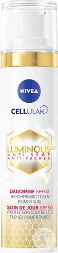 Nivea Cellular Luminous 630 Cremă De Zi SPF50 Protecția Împotriva Pigmentării 40ml