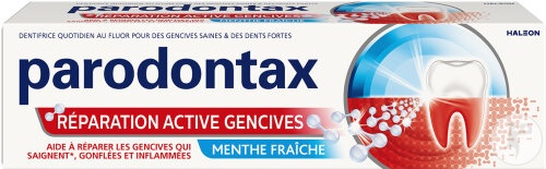 Parodontax Active Repair Pastă De Dinți Gingii Fresh Mint Tub 75ml