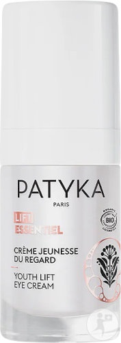 Patyka Lift Essentiel Cremă Pentru Întinerirea Privirii Bio Flacon Cu Pompiță 15ml