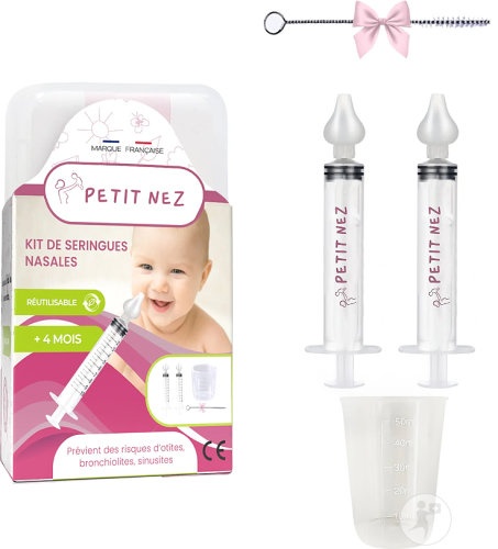 Petit Nez Kit De Seringi Nazale De La 4 Luni 1 Set