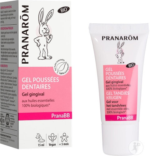 Pranarôm Pranabb Gel Gingival Pentru Dentiție Bio 15g