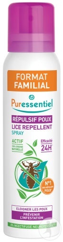 Puressentiel Repelent Păduchi Eficacitate 24h Spray 200ml