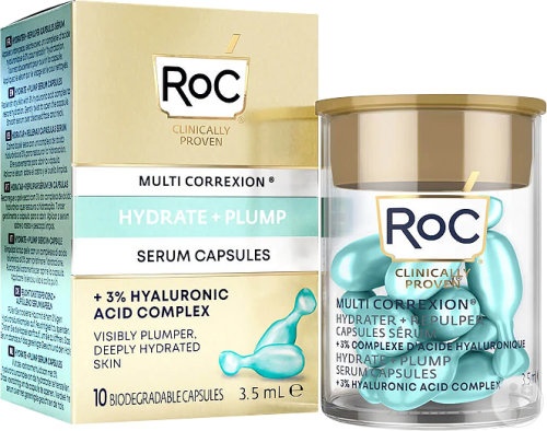 RoC Multi Correxion Hydrate + Plump Ser Hidratant 10 Capsule