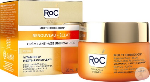 RoC Multi Correxion Reînnoire + Strălucire Cremă Anti-Îmbătrânire 50ml