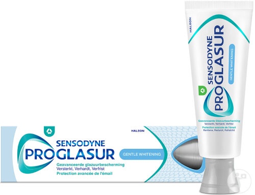 Sensodyne Proglasur Pastă De Dinți Albire Delicată Tub 75ml
