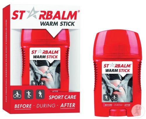 Star Balm Stick Cu Efect De Incalzire Pentru Mușchi Și Articulații 50ml