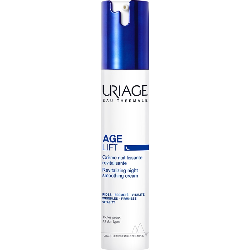 Crema detox revitalizanta de noapte Age Lift, 40 ml, Uriage - imagine 3