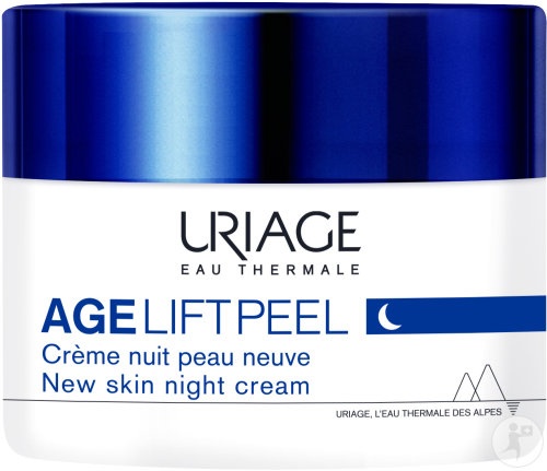 Crema de noapte cu efect peeling,  Age Lift, 50 ml, Uriage - imagine 3