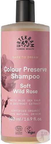 Urtekram Dare To Dream Soft Wild Rose Șampon Pentru Păr Vopsit 500ml