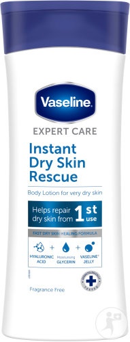 Vaseline Expert Care Instant Dry Skin Rescue Loțiune Corp Piele Foarte Uscată 400ml