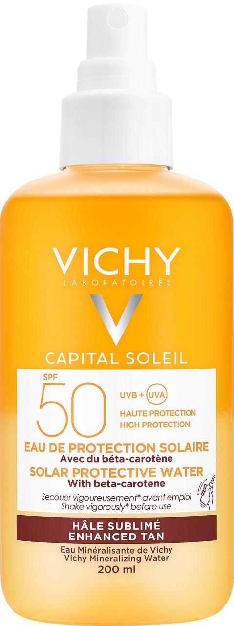 Vichy Capital Soleil Apă De Protecție Solară SPF50 Toate Tipurile De Piele 200ml