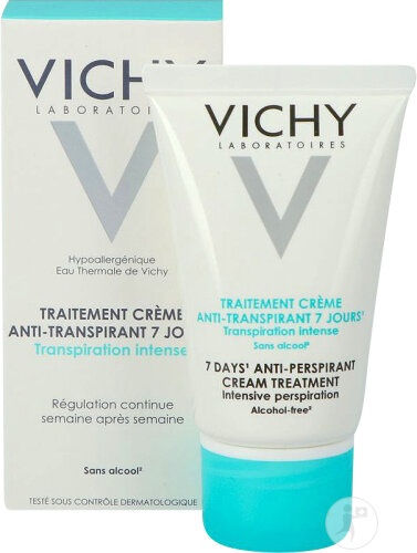 Vichy Deodorant Antiperspirant Transpirație Intensă 7 Zile Cremă 30ml