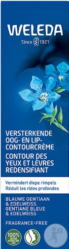 Weleda Gențiană Albastră Şi Edelweiss Contur Ochi Şi Buze Redensifiant 10ml