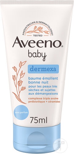 Aveeno Baby Dermexa Balsam Emolient De Noapte Tub 75ml
