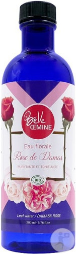 Belle Oemine Apă Florală Trandafir De Damasc Bio Flacon 200ml